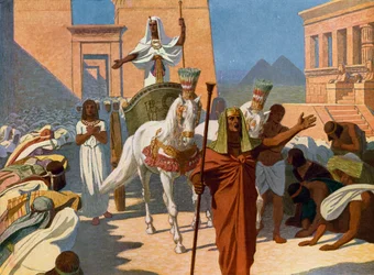 Joseph as Vizier of Egypt
